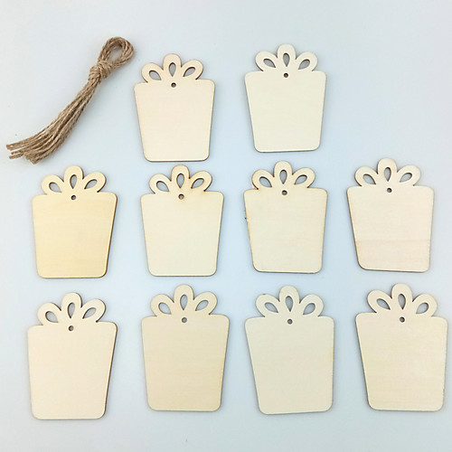 

Ornaments Wood 10pcs Christmas