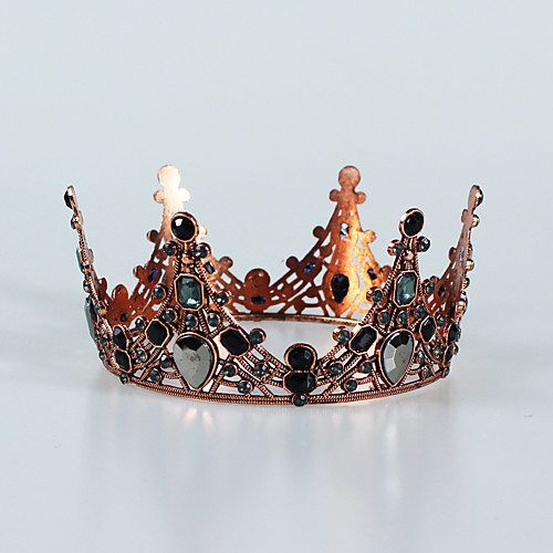 

Alloy Tiaras with Crystals / Rhinestones 1pc Wedding / Birthday Headpiece