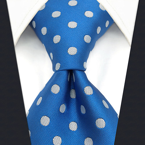 

Men's Party / Work / Basic Necktie - Polka Dot / Jacquard