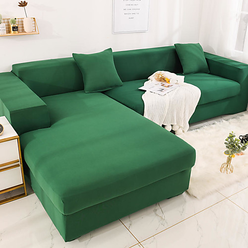 

Sofa Cover Solid Colored Printed Polyester Slipcovers