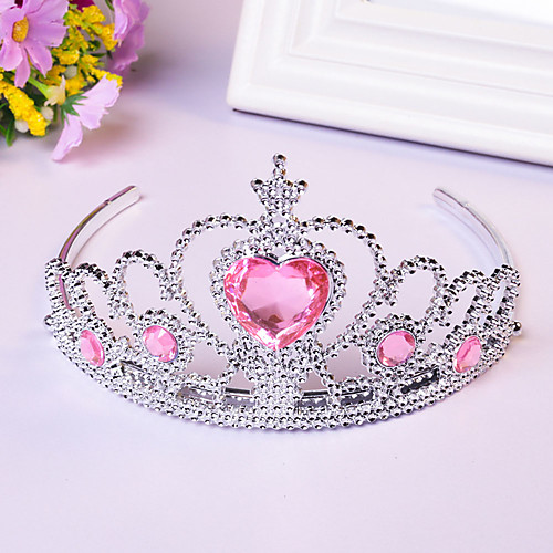 

Elsa Masquerade Flower Girl Dress Tiara Girls' Movie Cosplay A-Line Slip Cosplay Halloween Golden / Purple / Yellow Crown Halloween Carnival Masquerade Alloy