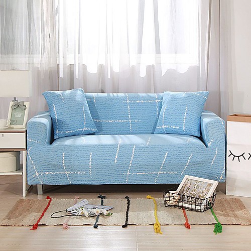 

Sofa Cover Stretch Cheap Couch Cover 1 Piece Soft Durable Slipcovers Spandex Jacquard Fabric Washable Furniture Protector Armchair Loveseat L-shape