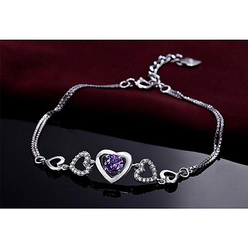 

Ladies Elegant Princess Rhinestone Alloy Birthday Party Festival - Solid Colored / Bracelet