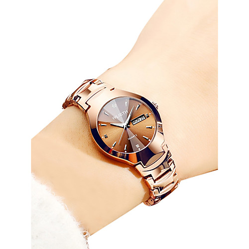 

Women's Quartz Watches Analog - Digital Quartz Luxury Water Resistant / Waterproof Calendar / date / day Noctilucent