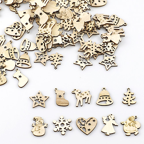 

Ornaments Wood 100 Christmas