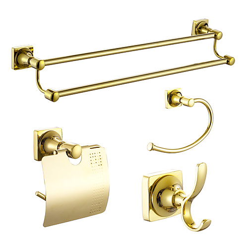 

Bathroom Accessory Set Multifunction Modern Zinc Alloy 3pcs - Bathroom Wall Mounted