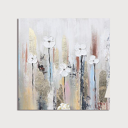 

Oil Painting Hand Painted - Abstract Modern Stretched Canvas