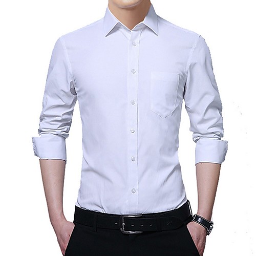 

White / Blushing Pink / Sky Blue Solid Colored Tailored Fit Polyester Suit - Notch Single Breasted More-button