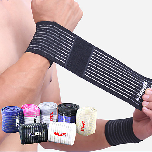 

AOLIKES Wrist Brace 1 pcs Sports Nylon Exercise & Fitness Gym Workout Weightlifting Durable Support For Men Women