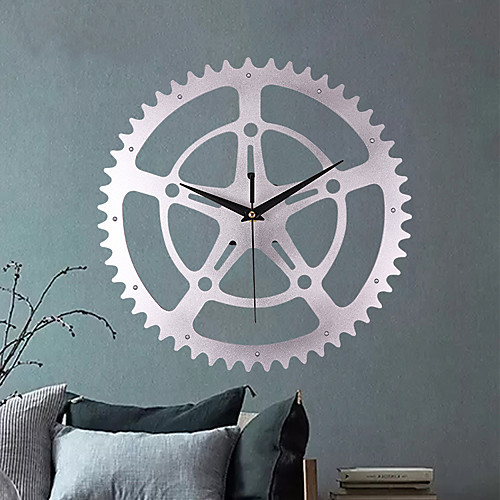 

Metal European Retro Gear Wall Clock Fashion Creative Gear Wall Clocks Hanging Watch Art Personality Home Decor Modern Design