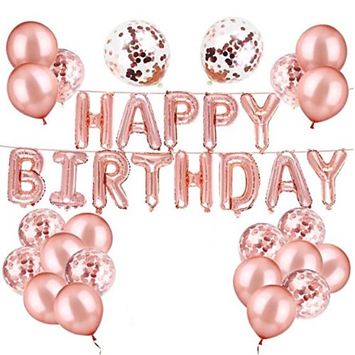 

Balloons Round Creative Birthday Party Decorations 1 set