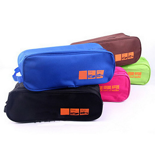 

Travel Bag Bag Shoes Bag Portable Waterproof Zipper Dust Proof Polyester / Cotton Blend 1pc Black Blushing Pink Fuchsia Travel Accessory