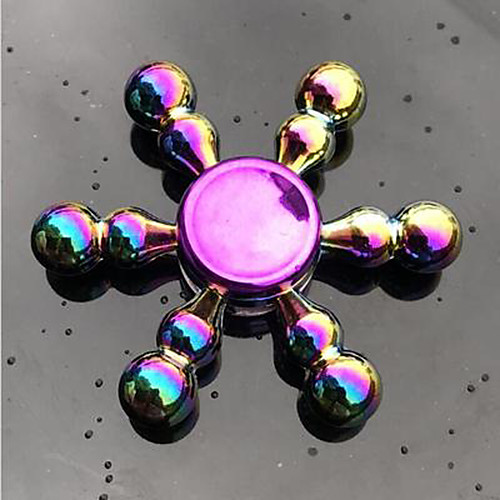 

Fidget Spinner Hand Spinner Spinning Top Ring Spinner Stress and Anxiety Relief Focus Toy Office Desk Toys Relieves ADD, ADHD, Anxiety, Autism Metalic
