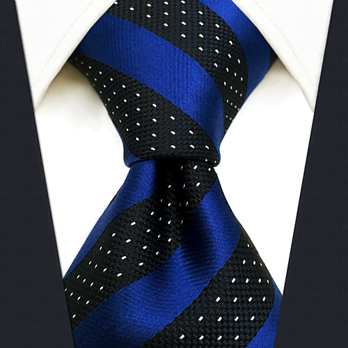 

Men's Party / Work / Basic Necktie - Striped / Jacquard