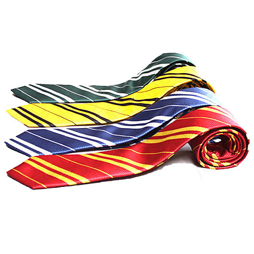 

Cosplay Magic Harry Gryffin d'or Slytherin Men and Women Boys and Girls Movie Cosplay Distinguished Personalized One Piece Yellow Red Blue Tie