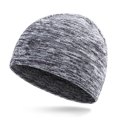 

Skull Caps Running Beanie Men's Women's Headwear Solid Colored Vampires Thermal Warm Windproof Breathable for Fitness Running Jogging Autumn / Fall Winter Purple Fuchsia Grey