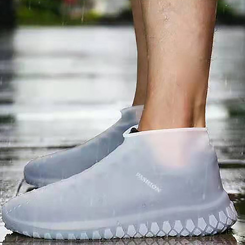 

Silicone shoe cover waterproof waterproof anti-slip wear-resistant and thick outdoor portable rain cover for men and women