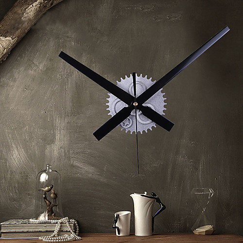 

Wall Modern Minimalist Nordic Quartz Gear Diy Wall Clock Big Pointer Creative Time Wall Clock Home Decoration Accessories 30cm30cm