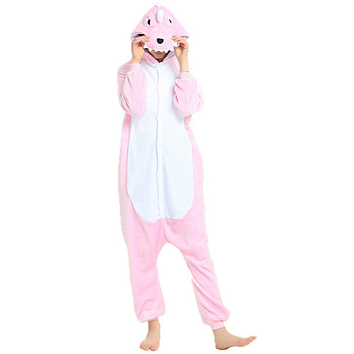 

Adults' Piggy / Pig Kigurumi Pajamas Onesie Pajamas Polar Fleece Pink Cosplay For Animal Sleepwear Cartoon Halloween Festival / Holiday / Christmas