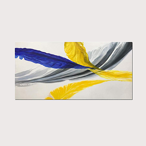 

Oil Painting Hand Painted - Abstract Pop Art Modern Stretched Canvas