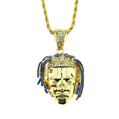 

Men's Pendant Necklace Long Necklace Classic Precious Unique Design Fashion Vintage Stainless Steel Gold Plated Chrome Gold Silver 60 cm Necklace Jewelry 1pc For Street Holiday