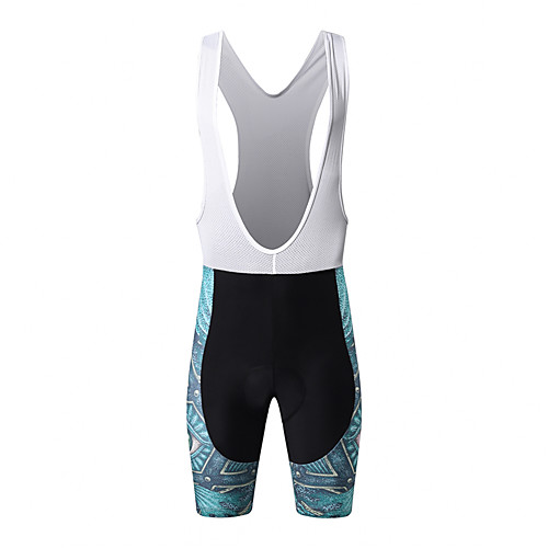 

WECYCLE Men's Cycling Bib Shorts Winter Spandex Bike Pants / Trousers Padded Shorts / Chamois Bottoms Breathable 3D Pad Quick Dry Sports Black / Blue Mountain Bike MTB Road Bike Cycling Clothing