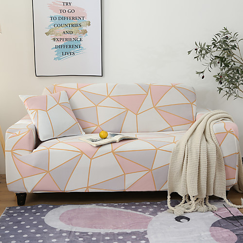 

Sofa Cover Stretch Cheap Slipcovers Soft Durable Couch Cover 1 Piece Spandex Jacquard Fabric Washable Furniture Protector Armchair Loveseat L-shape