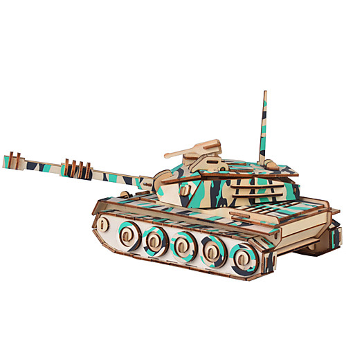 

Tank Chariot 3D Puzzle Jigsaw Puzzle Metal Puzzle Fun Classic Kid's Adults' Toy Gift