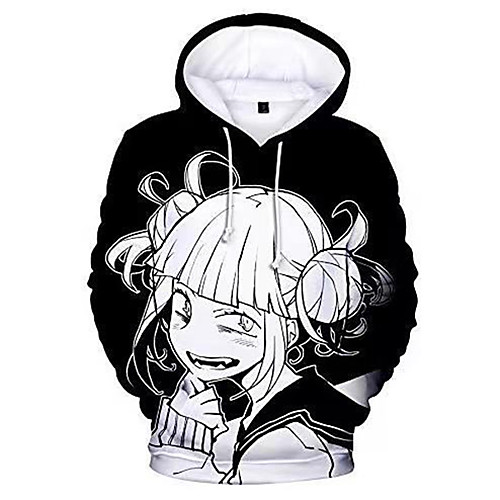 

Inspired by My Hero Academia Boko No Hero Cosplay Cosplay Costume Hoodie Polyster Print Printing Hoodie For Women's / Men's