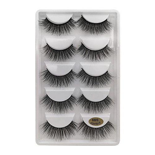 

Eyelash Extensions 1 pcs Best Quality Pro Natural Safety Animal wool eyelash Plastic Date Professioanl Use Full Strip Lashes Natural Long - Makeup Daily Makeup Party Makeup Smokey Makeup Fashion