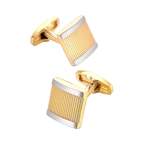 

Cufflinks Dresswear Fashion Brooch Jewelry Golden For Gift Daily