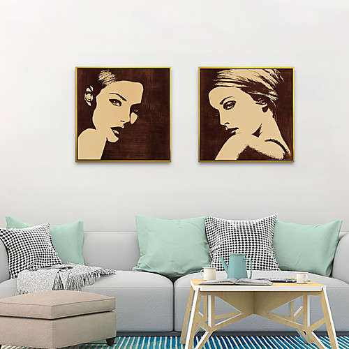 

Framed Art Print Framed Set - People PS Oil Painting Wall Art