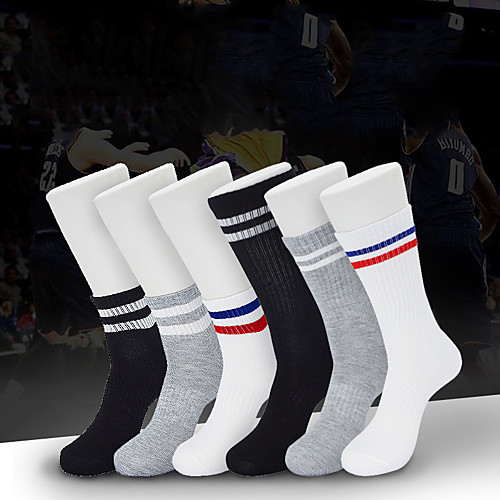 

Compression Socks Athletic Sports Socks Running Socks 1 Pair Men's Women's Tube Socks Socks Compression Socks Breathable Sweat-wicking Comfortable Running Active Training Jogging Sports Color Block