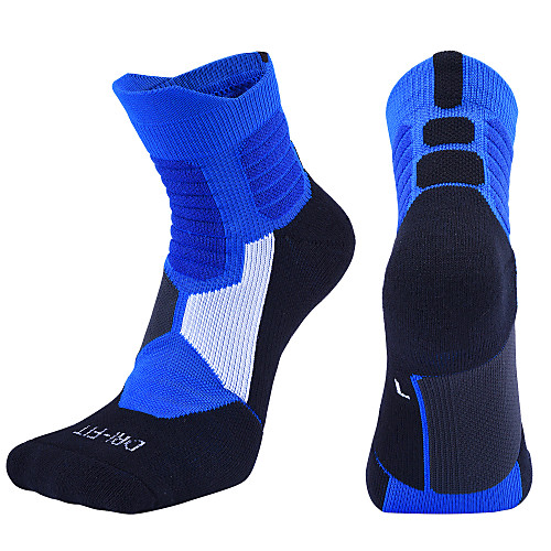 

Compression Socks Athletic Sports Socks Running Socks 1 Pair Women's Men's Tube Socks Socks Breathable Sweat wicking Comfortable Running Active Training Jogging Sports Multi Color Cotton White Black