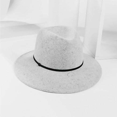 

Hat 100% Wool Hats with Bandage 1 pc Casual / Daily Wear Headpiece