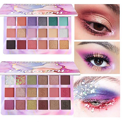 

Eyeshadow Palette Matte Shimmer EyeShadow Waterproof Normal Durable lasting Palette Beauty Color Extending Casual / Daily Daily Makeup Fairy Makeup Cosmetic Gift