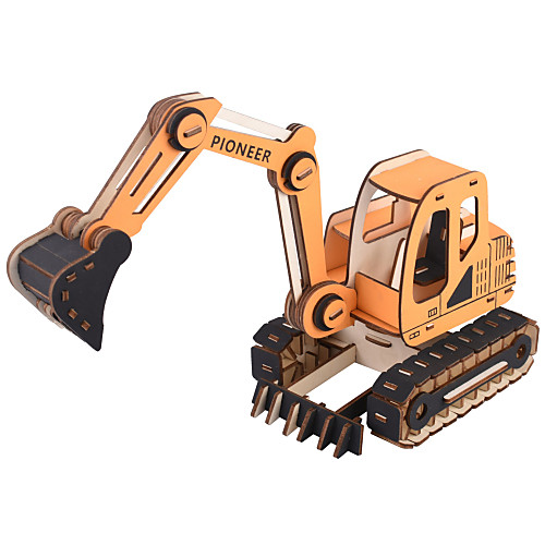 

Toy Car Wooden Puzzle Forklift Professional Level Wooden 1 pcs Forklift Boys' Girls' Toy Gift