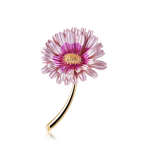 

Women's Brooches Fancy Flower Shape Stylish Classic Elegant Brooch Jewelry Gold For Party Work