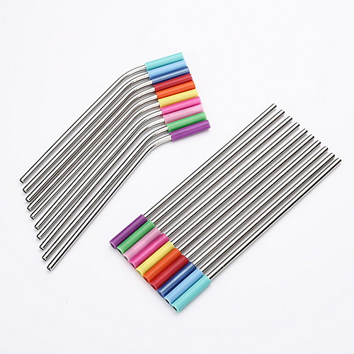 

Drinkware Straws Stainless Steel Portable Casual / Daily