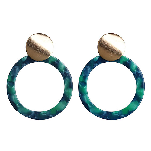 

Women's Earrings Classic Mini Earrings Jewelry Beige / White / Green / Gray For Christmas Party Anniversary Carnival Festival 1 Pair