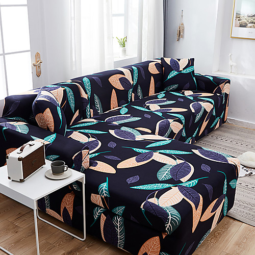 

1/2/3/4 Seater Color Elastic Sofa Cover Spandex Modern Polyester Corner Sofa Couch Slipcover Chair Protector Living Room