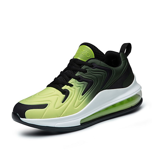 

Men's Comfort Shoes Canvas / Tissage Volant Spring & Summer / Fall & Winter Sporty / Preppy Athletic Shoes Running Shoes / Walking Shoes Breathable Color Block Green / Red / Blue