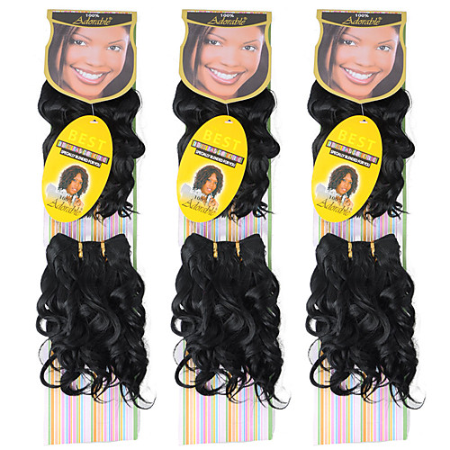 

Faux Locs Dreadlocks Deep Wave Box Braids Natural Color Synthetic Hair Braiding Hair 2pcs / The hair length in the picture is 8inch.