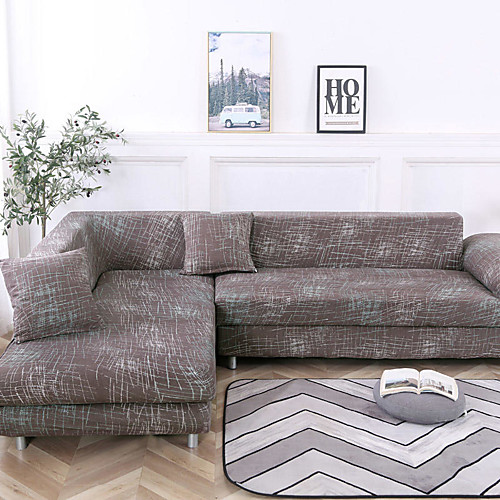 

Print Dustproof All-powerful Slipcovers Stretch Sofa Cover Super Soft Fabric Couch Cover with One Free Pillow Case