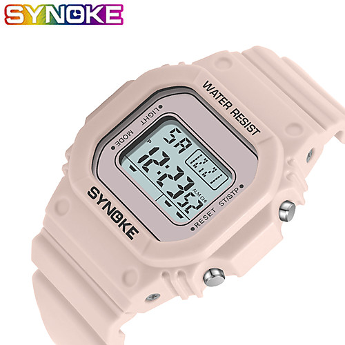 

SYNOKE Digital Watch Digital Digital Sporty Stylish Fashion Water Resistant / Waterproof Calendar / date / day LCD / Silicone