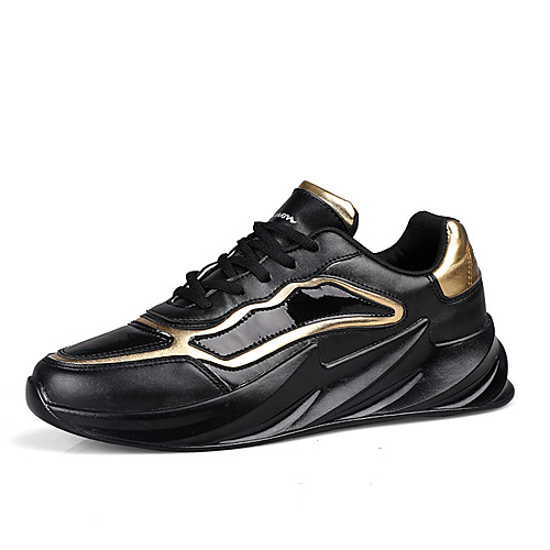 

Men's Trainers Athletic Shoes Sporty Casual Athletic Running Shoes Basketball Shoes PU Breathable Non-slipping Wear Proof Black / Gold Black / Yellow Black / Green Fall