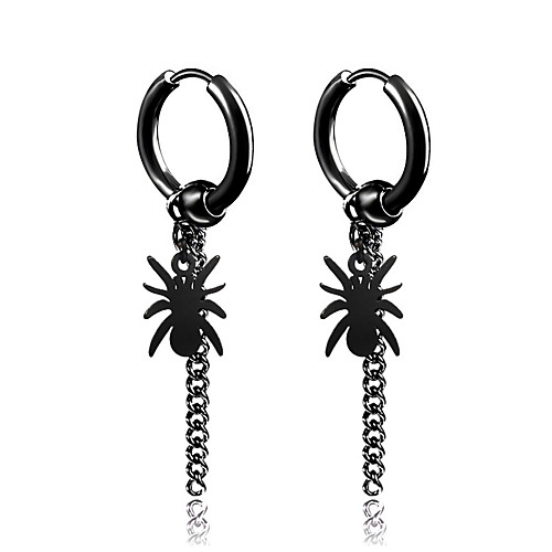 

Men's Women's Earrings Classic Mini Earrings Jewelry Black / Black / Gold / Gold / White For Christmas Party Anniversary Carnival Festival 1pc