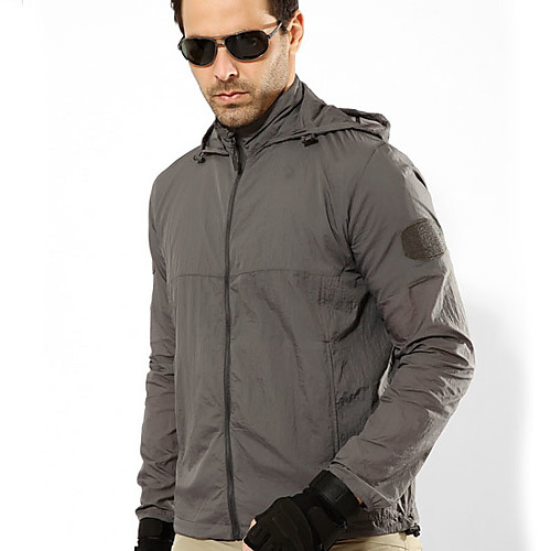 

Men's Solid Colored Fall & Winter Jacket Regular Daily Long Sleeve Polyester Coat Tops Blue