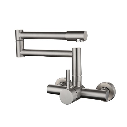 

Kitchen faucet - Single Handle One Hole Electroplated Pot Filler Centerset Contemporary Kitchen Taps