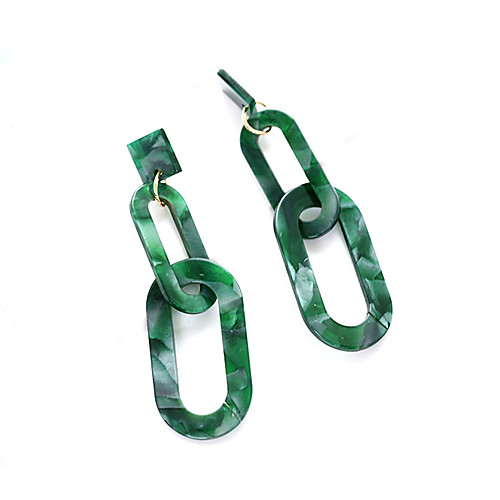 

Women's Earrings Classic Mini Earrings Jewelry Yellow / Green For Christmas Party Anniversary Carnival Festival 1 Pair